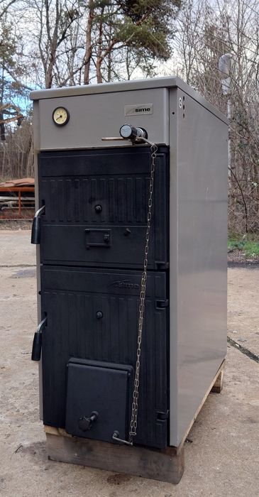 Чугунен котел на твърдо гориво Симе/ Sime Solida 8 40 kW