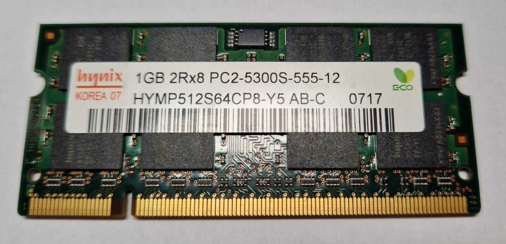 Оперативная память DDR2 1Gb - 2 000 тнг / 512 Gb - 1000 тнг / б/у