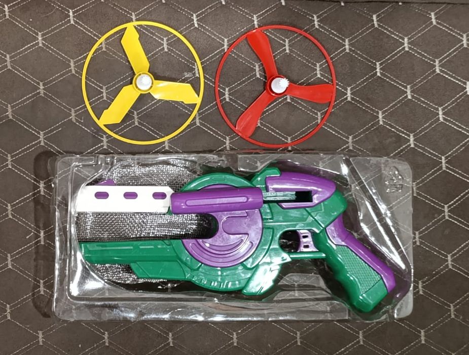 Динамёт с машинкой, Пистолет с дисками