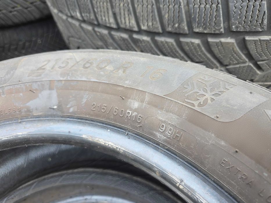 2бр Зимни гуми 215 60 16 - Michelin - DOT 2022