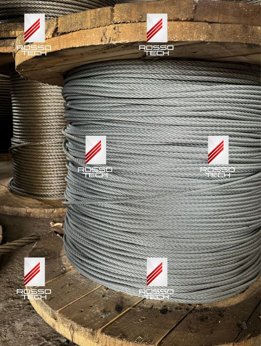 Канат стальной (тросы)