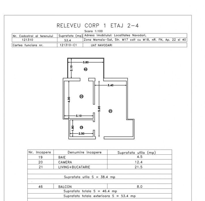 Apartament finalizat complet in Mamaia Sat, finisaje premium