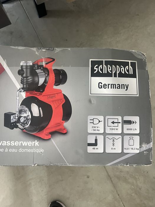 Нов Хидрофор Scheppach 1300W , 1000W , Güde 600W