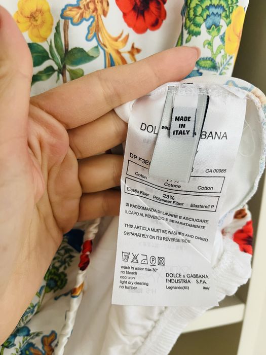 Сет блуза Dolce&Gabbana и плисирана пола