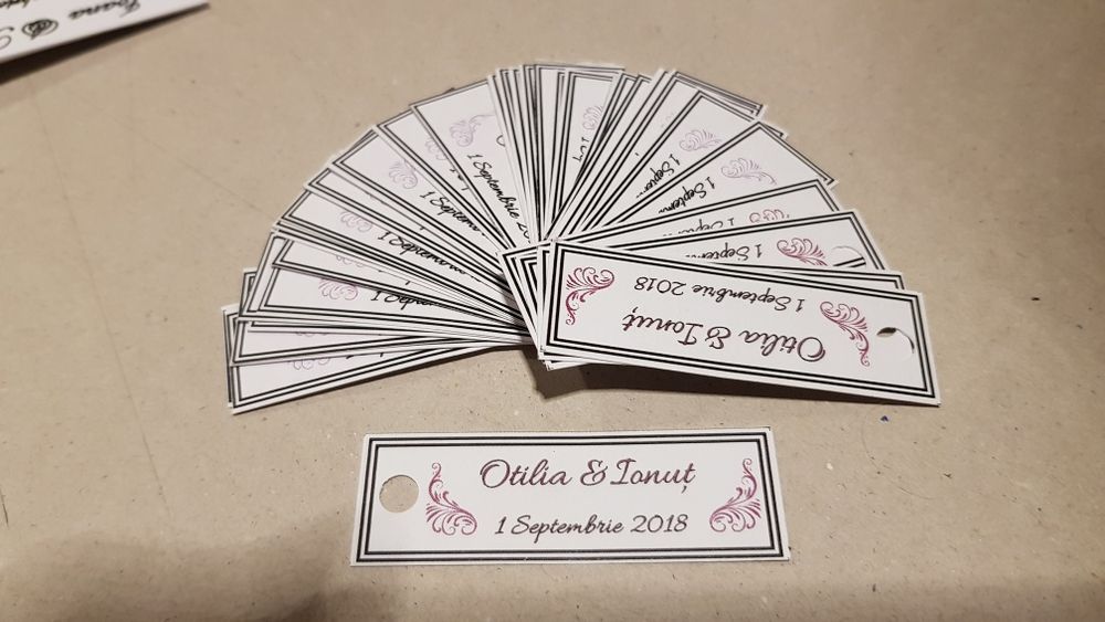 Etichete marturii pentru evenimente nunta botez