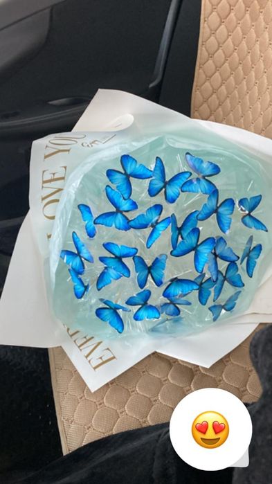 Букет из бабочек