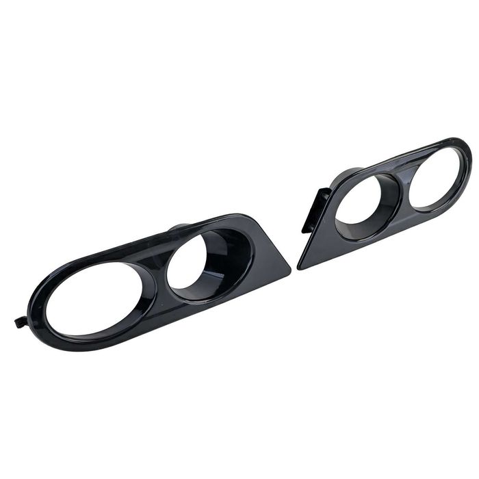 Capace proiectoare ceata BMW E46 'bara M3' negru lucios