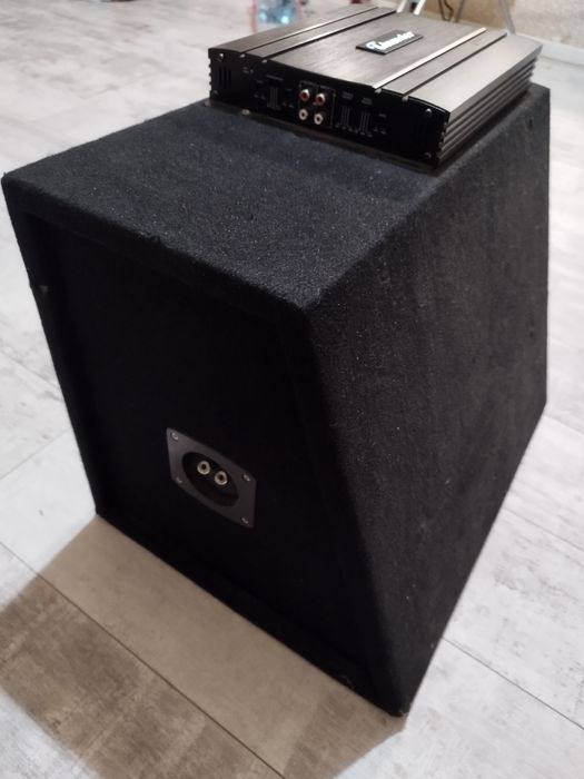 Бас каса Pioneer с усилвател Thunder TCA 2083