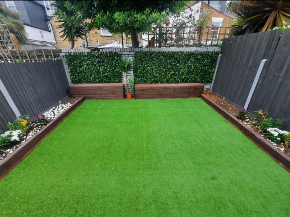 Килим-Холандски за външни условия-Килим с Декорация -Изкуствена Трева