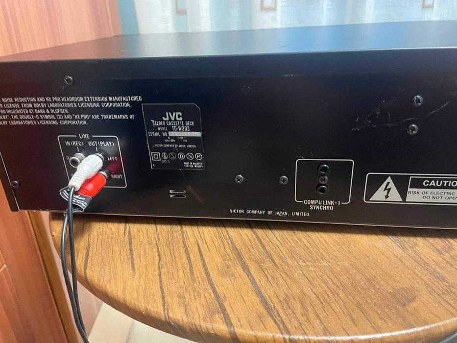 JVC TD-W303 Stereo Double Cassette