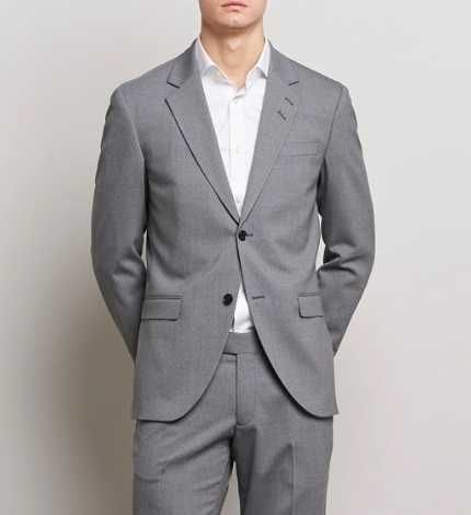 Sacou blazer 48 M de lux Tiger Of Sweden lana 100% Marlane gri