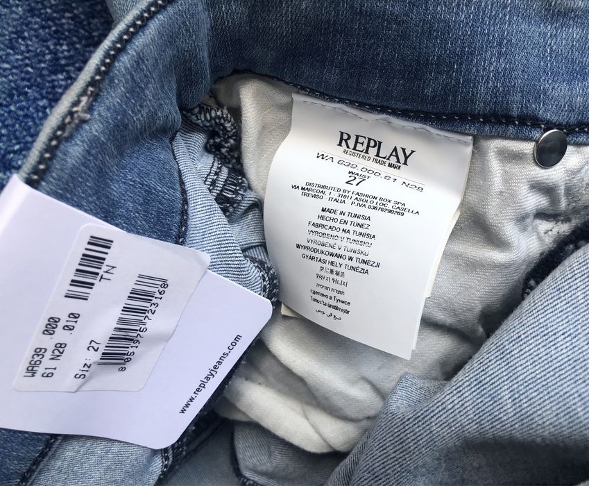 НОВИ Replay Denim Shorts ОРИГИНАЛНИ дамски къси дънки - 29