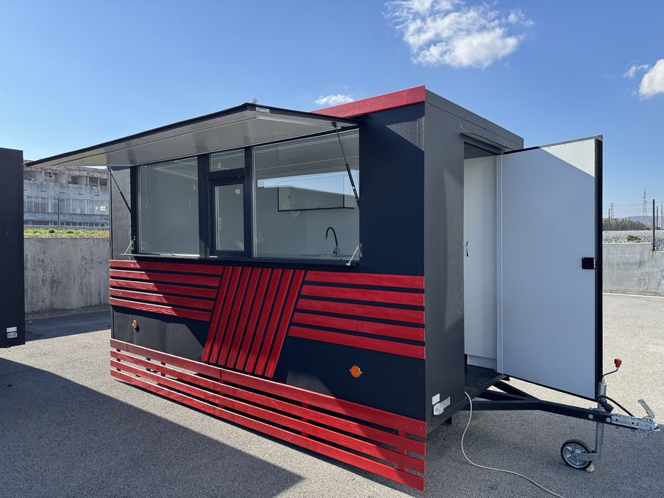 Караван за бързо хранене, скара, дюнер, кафе