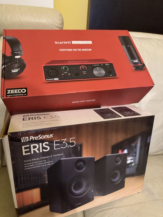 vand studio inregistrat muzica