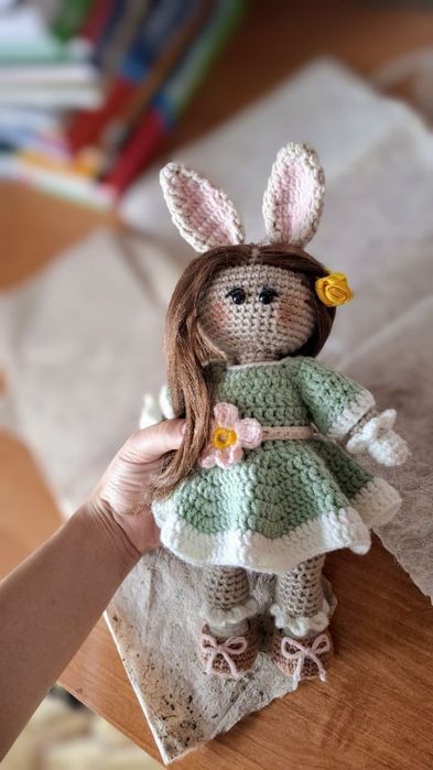Вязаные куклы ручной работы