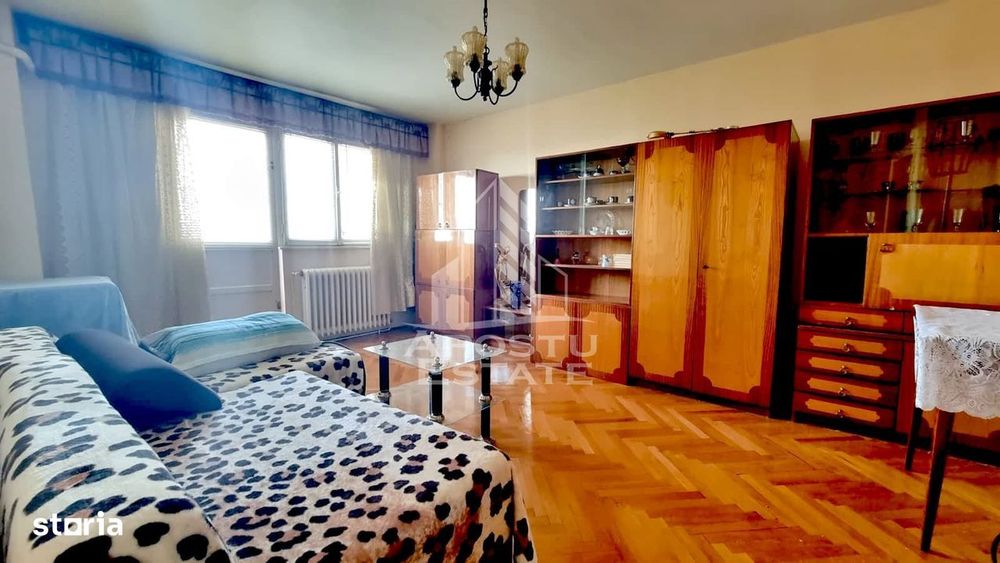Apartament cu 3 camere de vanzare, vedere pamoramica, Dacia, Timisoara — fotografia 1