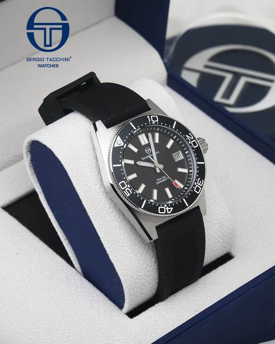 Часы дайвер Series Tacchini Dive-Star - Оригинал, Кварц, 200м, Италия
