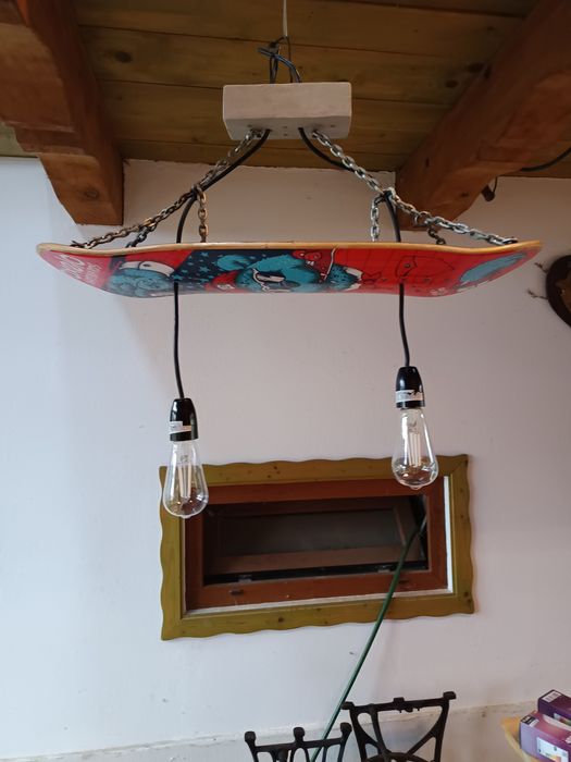 Lustra , lampa artizanala