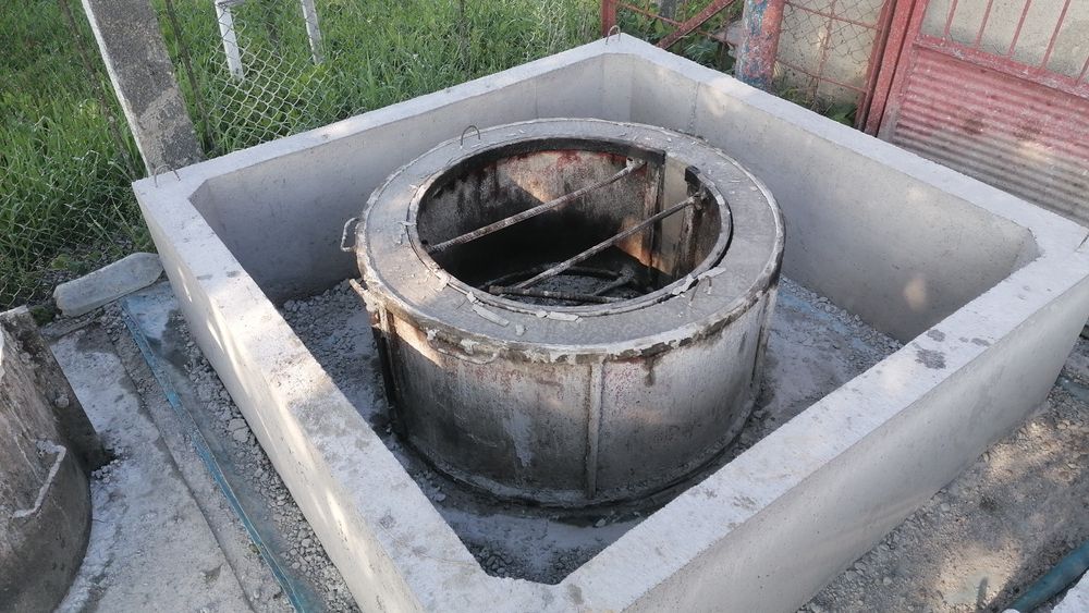 Camin prefabricat din beton apometru hidrofor