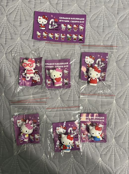 Фигурки Hello Kitty