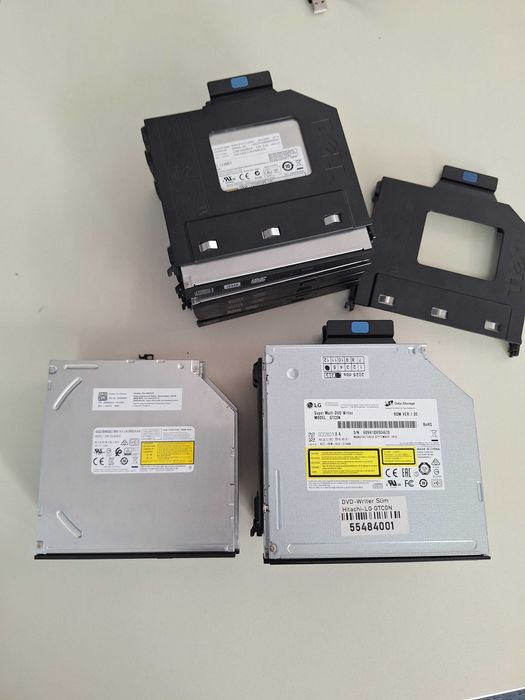 Vand unitati optice dvd rw interne si externe 2.5`,9.5 mm, 12.5 mm