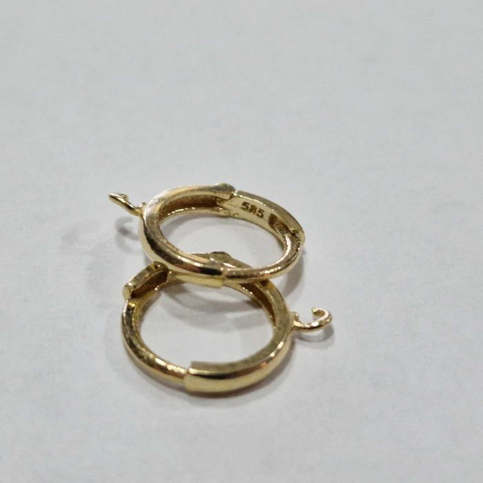 Златни обеци 14К / 1.00 гр.