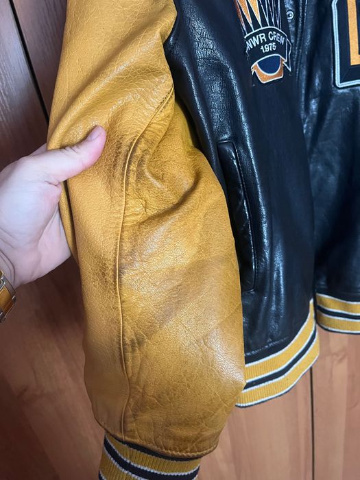 Мъжко кожено яке Zara
