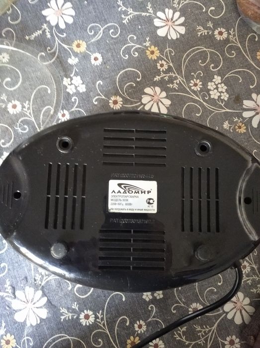 Пароварка злектр.