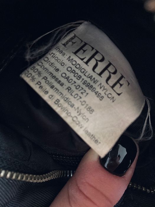 Ferre vintage nylon bag