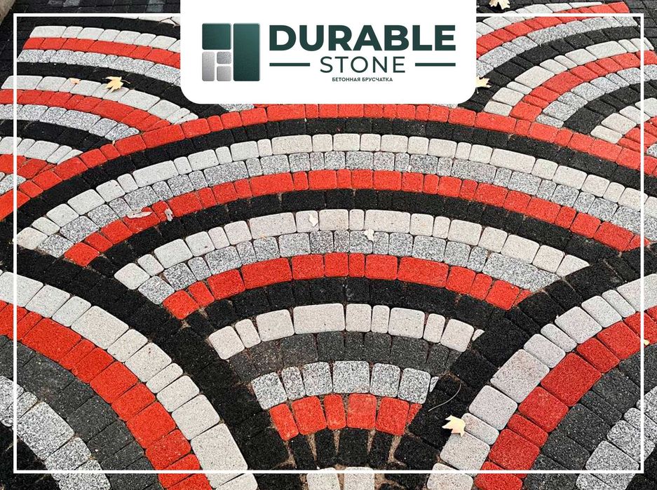 Тротуарная плитка. Брусчатка. Производство в Ташкенте. Бручатка