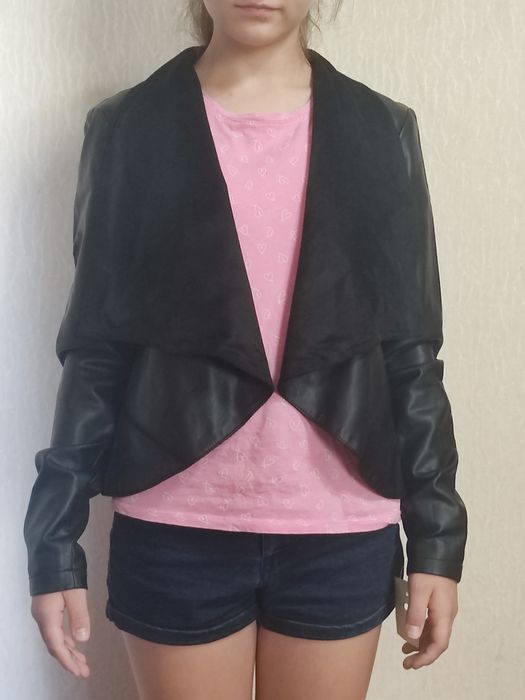 Куртка жакет М черный