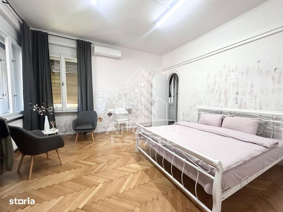 4 camere ultracentral, 132 mp + 2 terase complet renovat in Timisoara