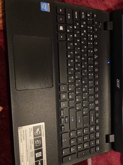 Acer notebook sotiladi. Arzon narxda Holati Yangidek