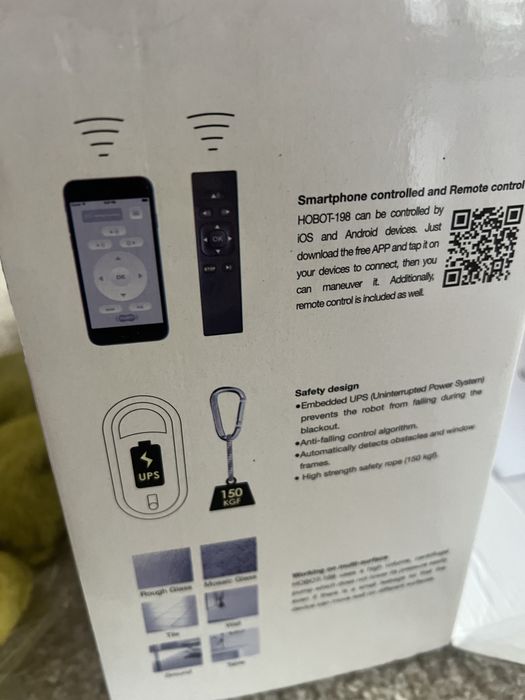 Hobot 198 робот за прозорци