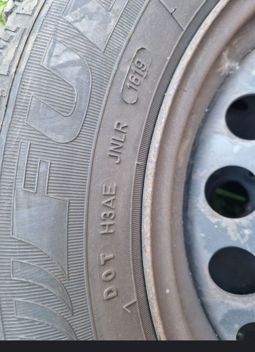 Jante tableta R15 5x112, cauciucuri M+S Fulda, 195 65 R15, iarna