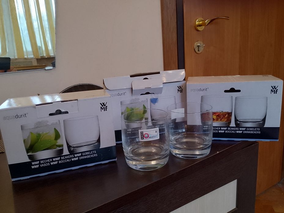 Кристални и стъклени чаши