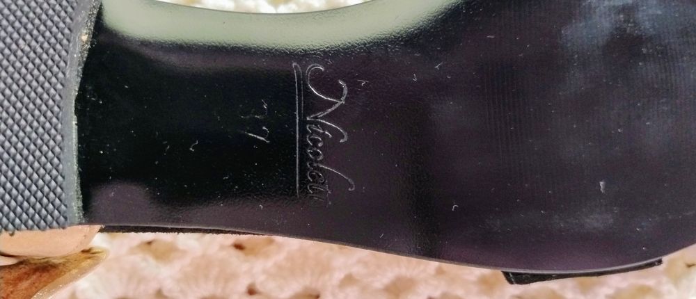 Sandale piele întoarsă