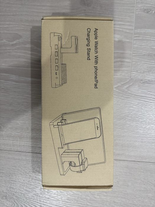 Suport Apple iPad iPhone Apple Watch Tableta telefon Bambus