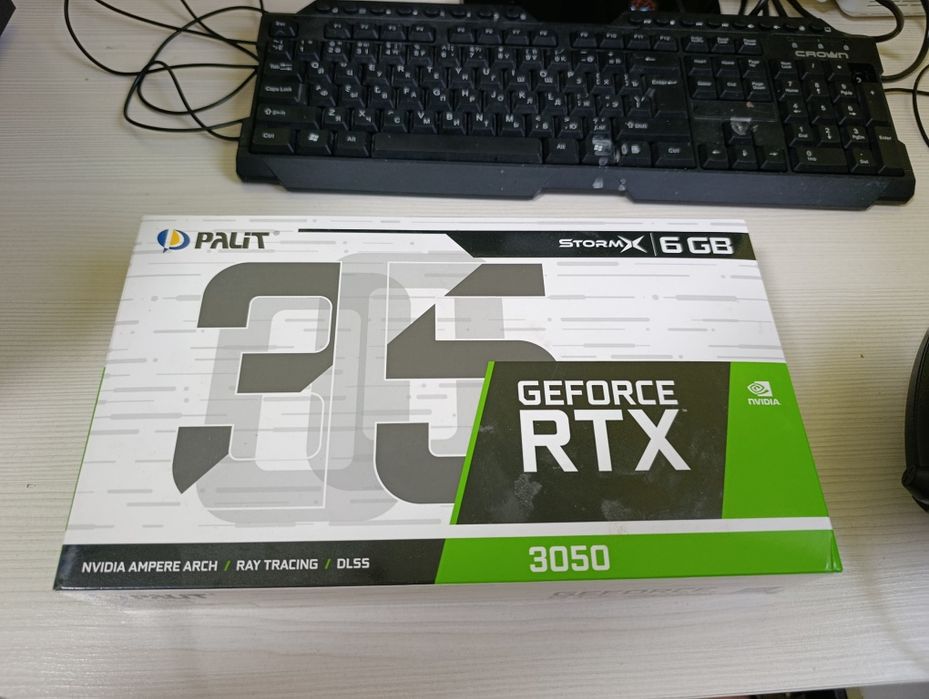 Видеокарта rtx3050 6gb