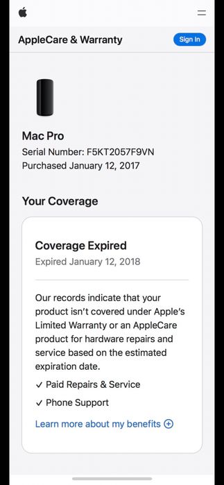 Компьютер Mac Pro срочно