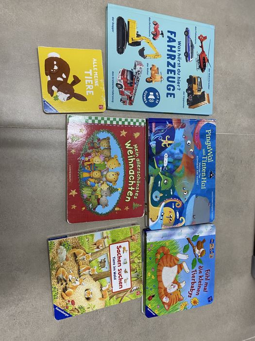 Книжки за малки деца с музика и на немски