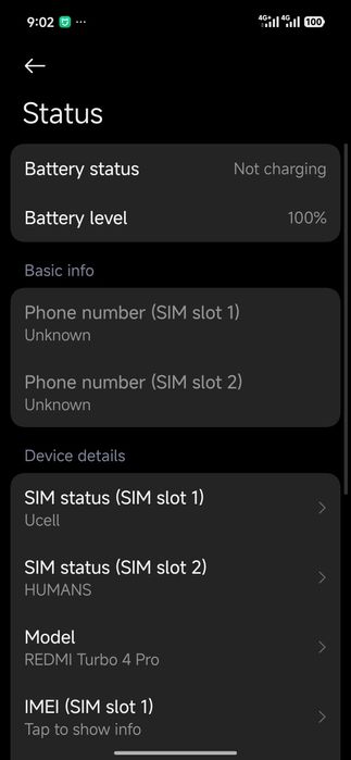 Срочно Продаётся  Redmi Turbo 4 Pro 12/512 Чёрный цвет