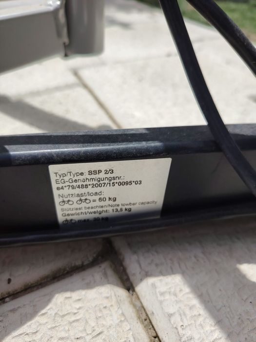 Suport biciclete Hyundai original.