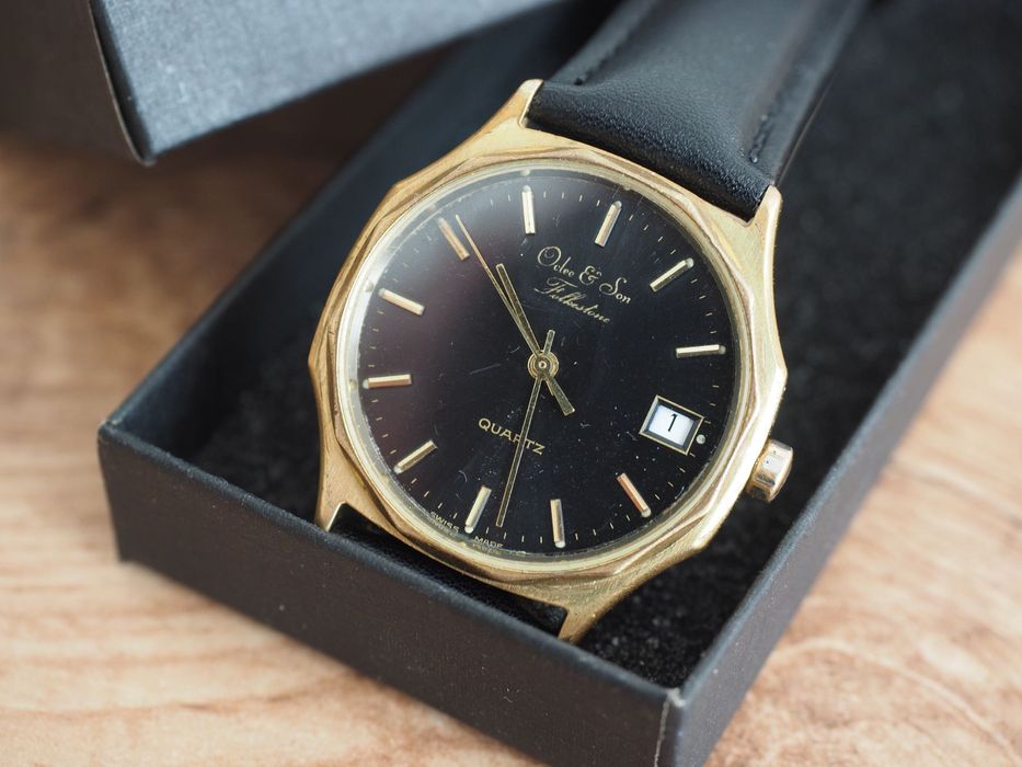 Ceas elvețian cu quartz din anii ’80 – Oclee & Son, retro