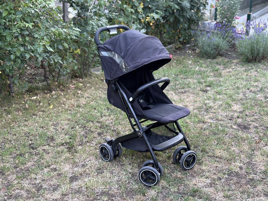 Бебешка количка GB Qbit + All Terrain Velvet black
