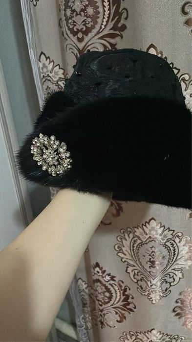Продам шапку норковую
