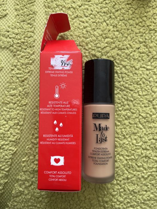Тональная основа Pupa Milano в оттенке 003