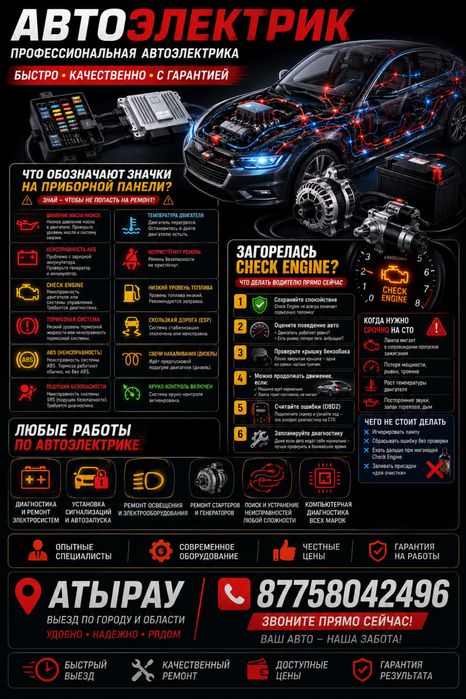 Автоэлектрик диагностика