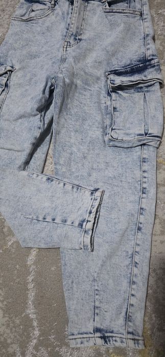 Blugi cargo fetite