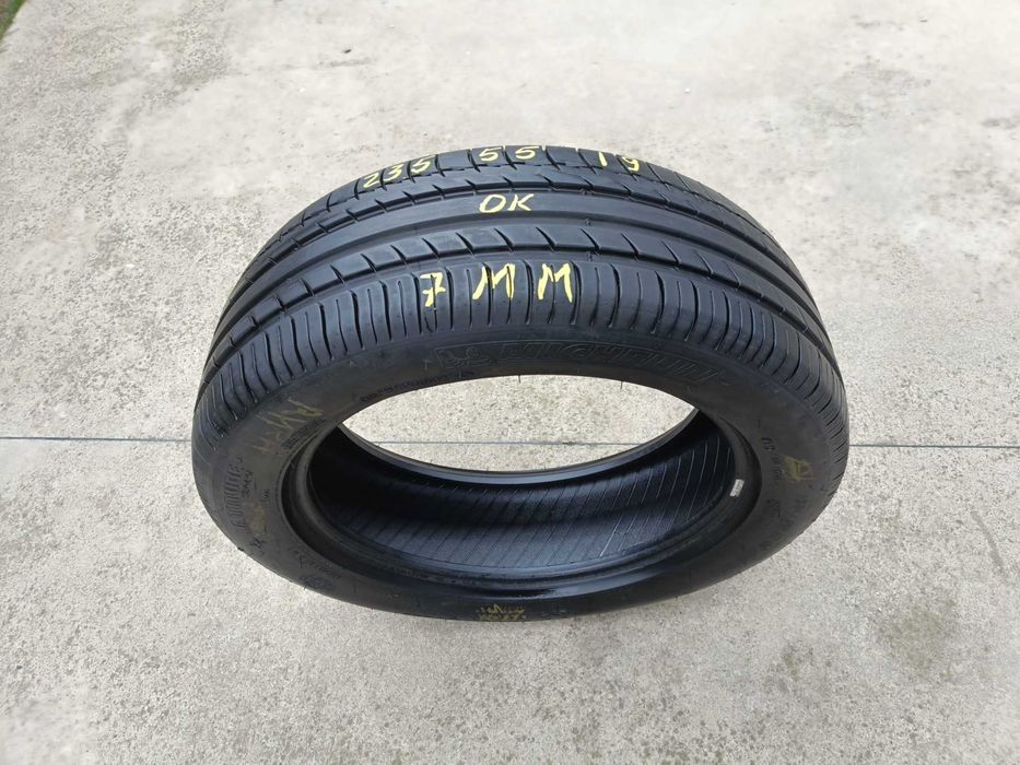 O anvelopa de vara 235 55 19 michelin profil 7 mm